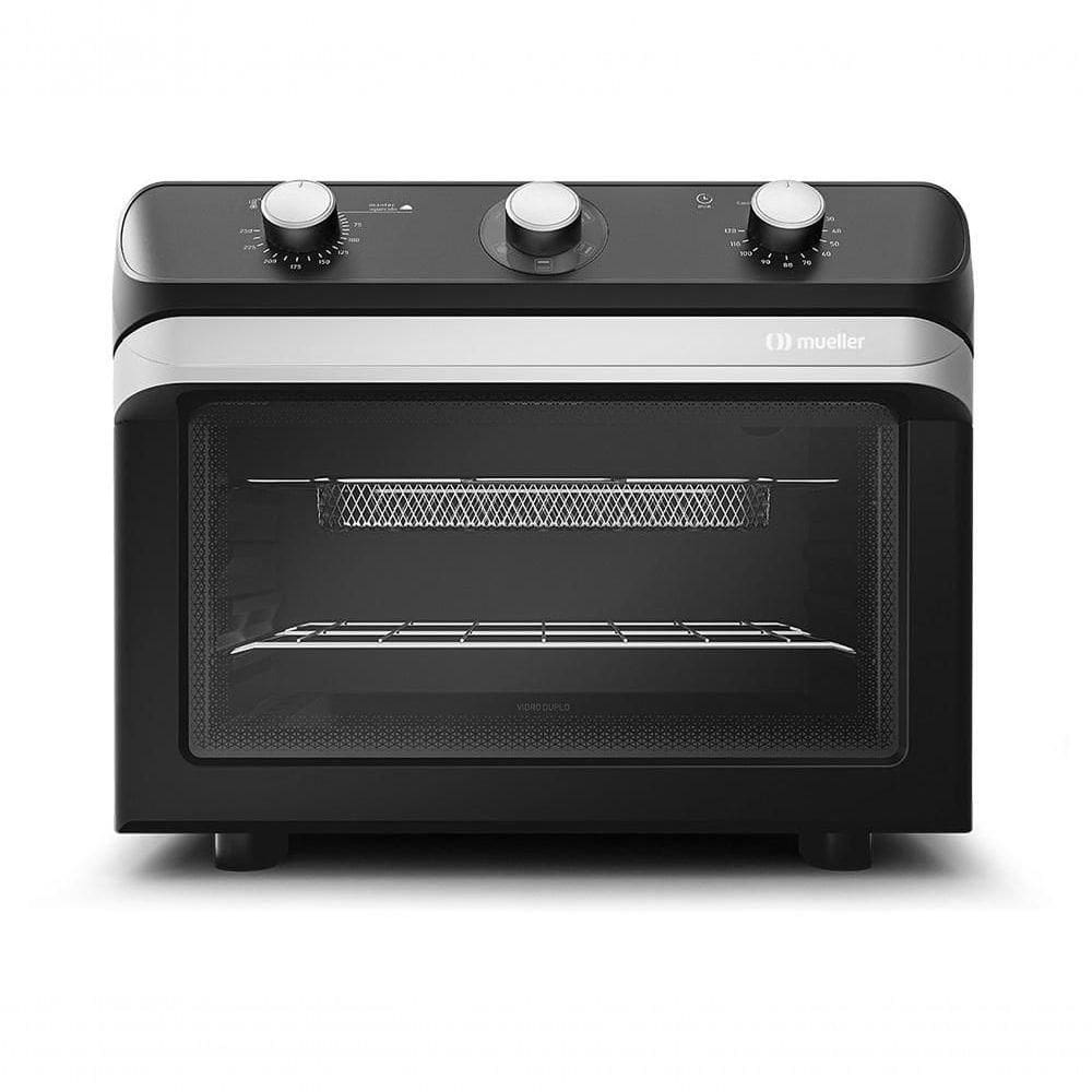 Air Forno Elétrico E Fritadeira Mueller 35 Litros Com Função Fryer Preto MFB35G 127V