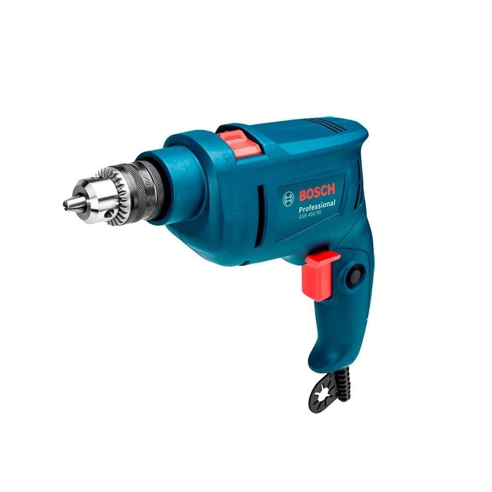 Furadeira de Impacto Bosch 3/8 GSB450 450W RE