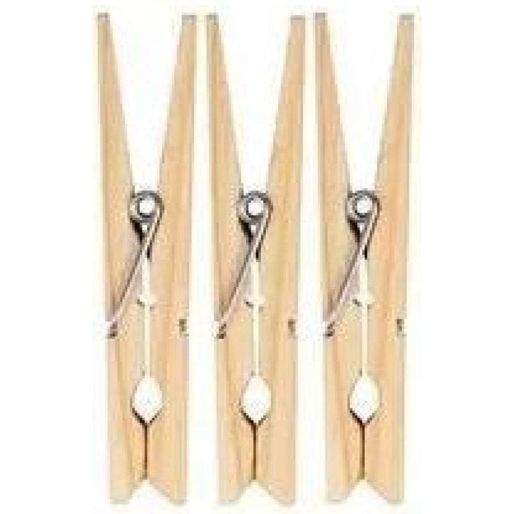 Kit 720 Qualidade Prendedor Pregador Madeira Pendurar Roupa