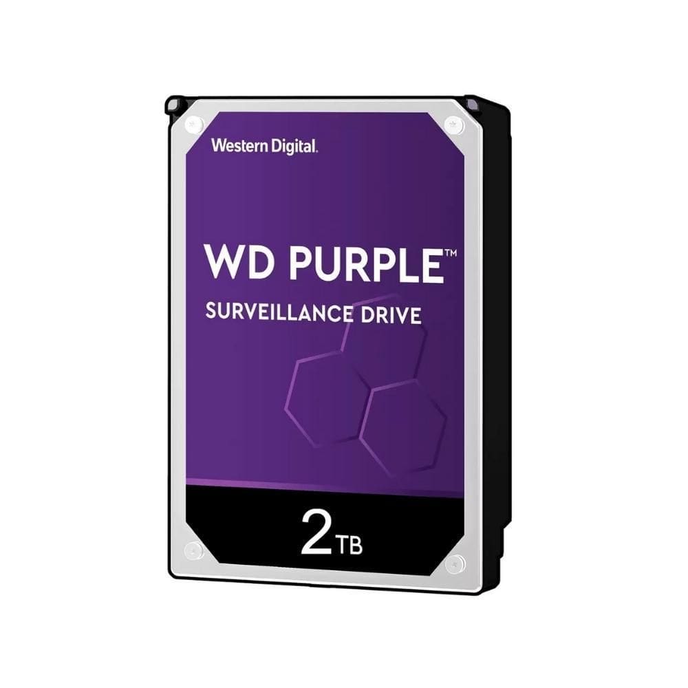 Disco Rígido Wd Purple Hd 2Tb Para Cftv Wd20Purz Intelbras