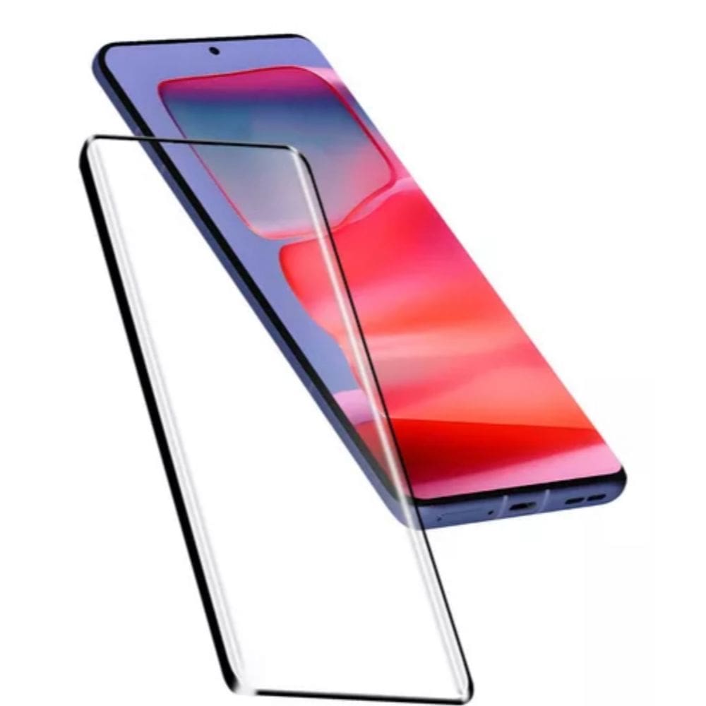 Película De Vidro Curva Temperada 3D 9D Para Motorola Moto Edge 50 50 Pro / Edge 50 Fusion