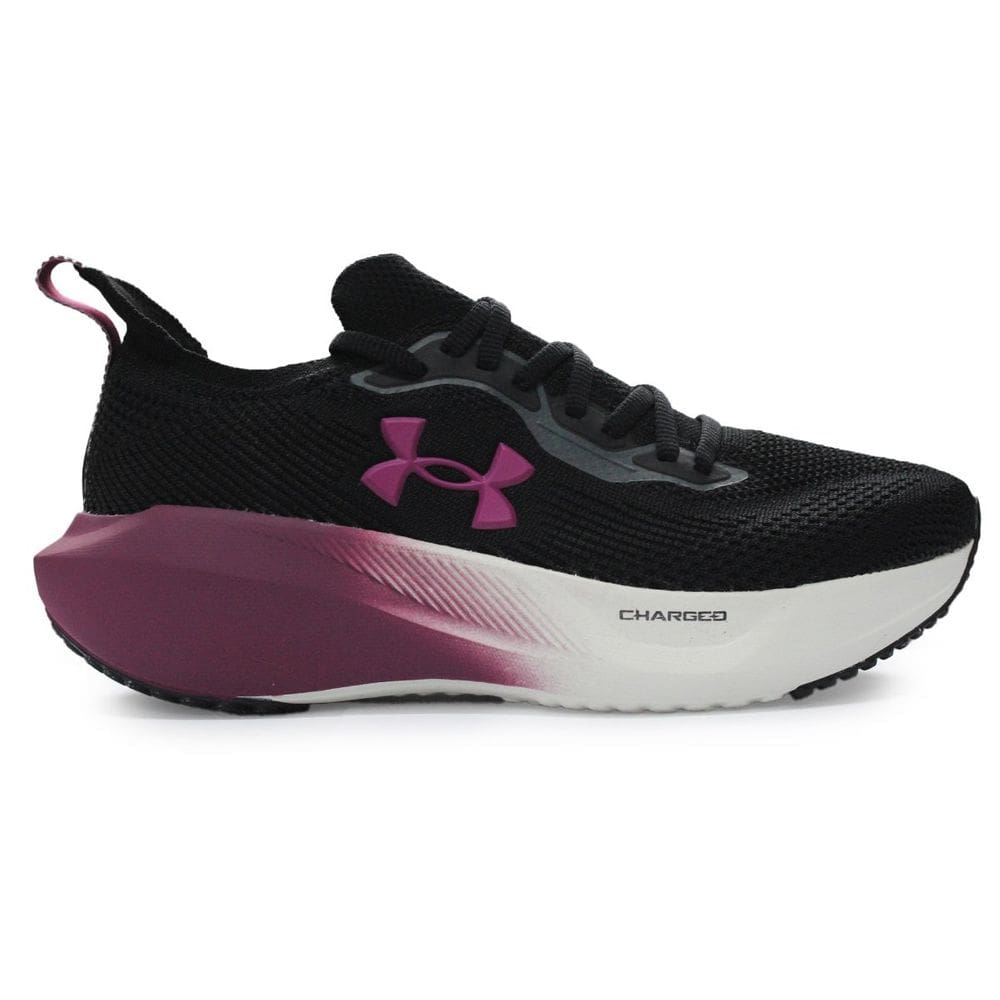 Tênis Under Armour CH Slight 3 SE Preto e Fucsia