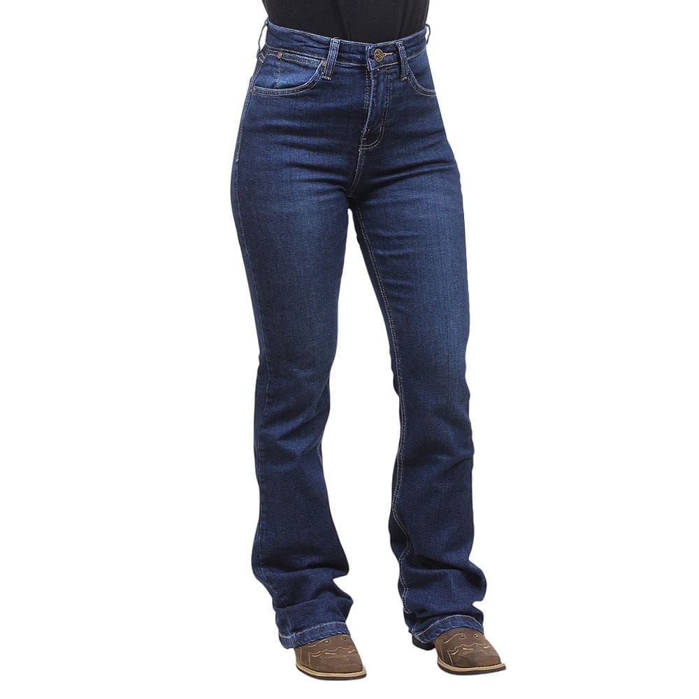 Calça Jeans Feminina Boot Cut com Elastano Wrangler 38201