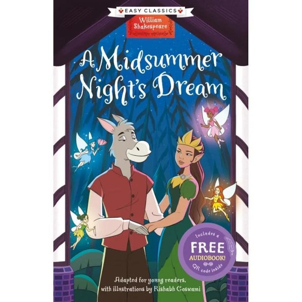 Livro A Midsummer Night`S Dream - Em Inglês - Texto Adaptado