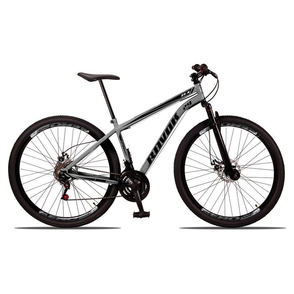 Bicicleta Aro 29 Suspensão Shimano Bike 21 Marchas Aço Grafite
