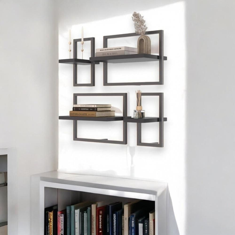 Lego C- 4 Prateleiras Paris Preto