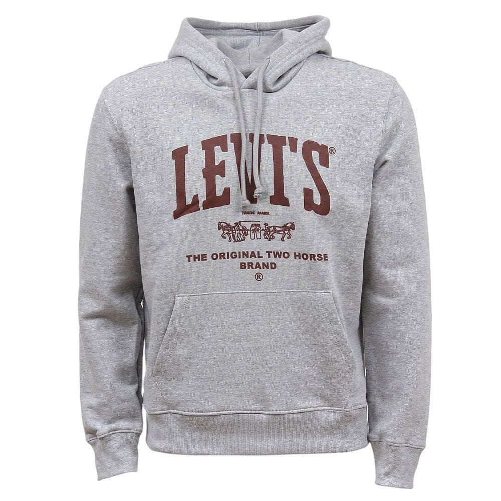 Moletom Masculino Cinza Two Horse Levi`s 34636