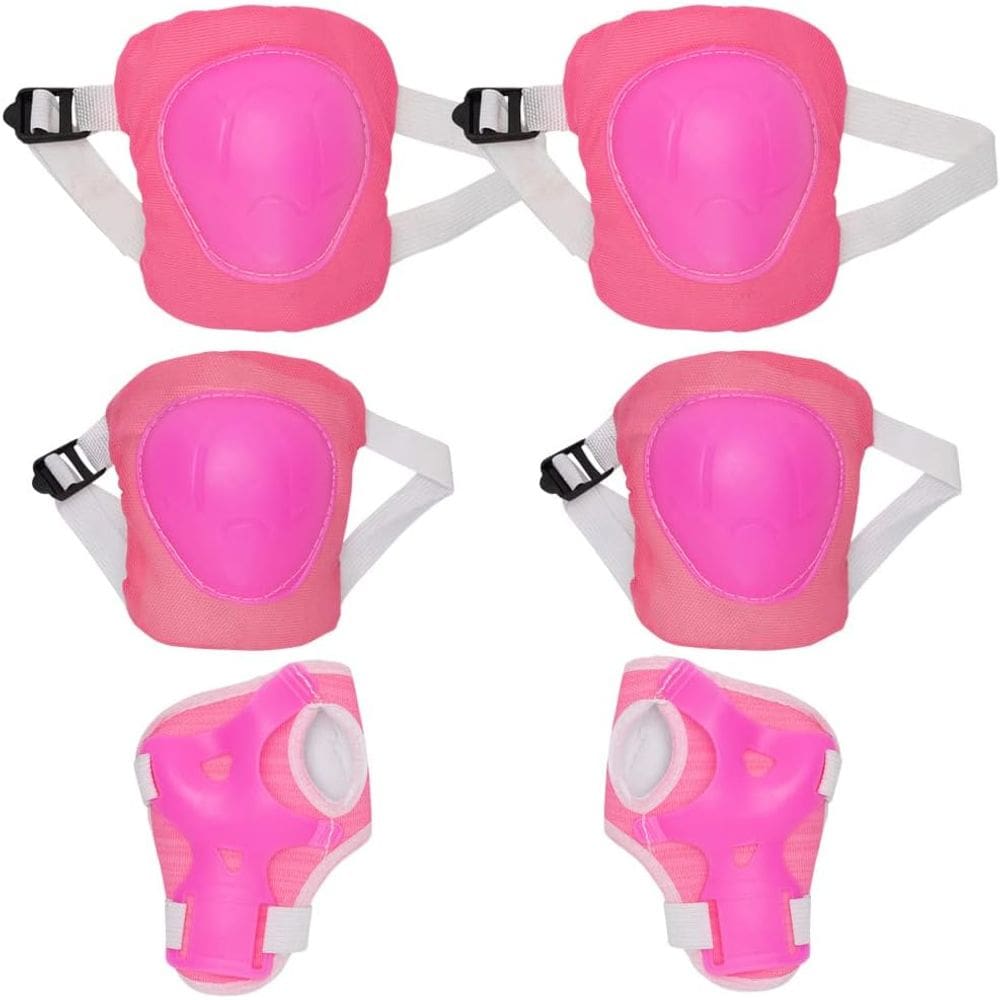 Kp19rs Kit De Protecao Rosa Com 6 Pecas