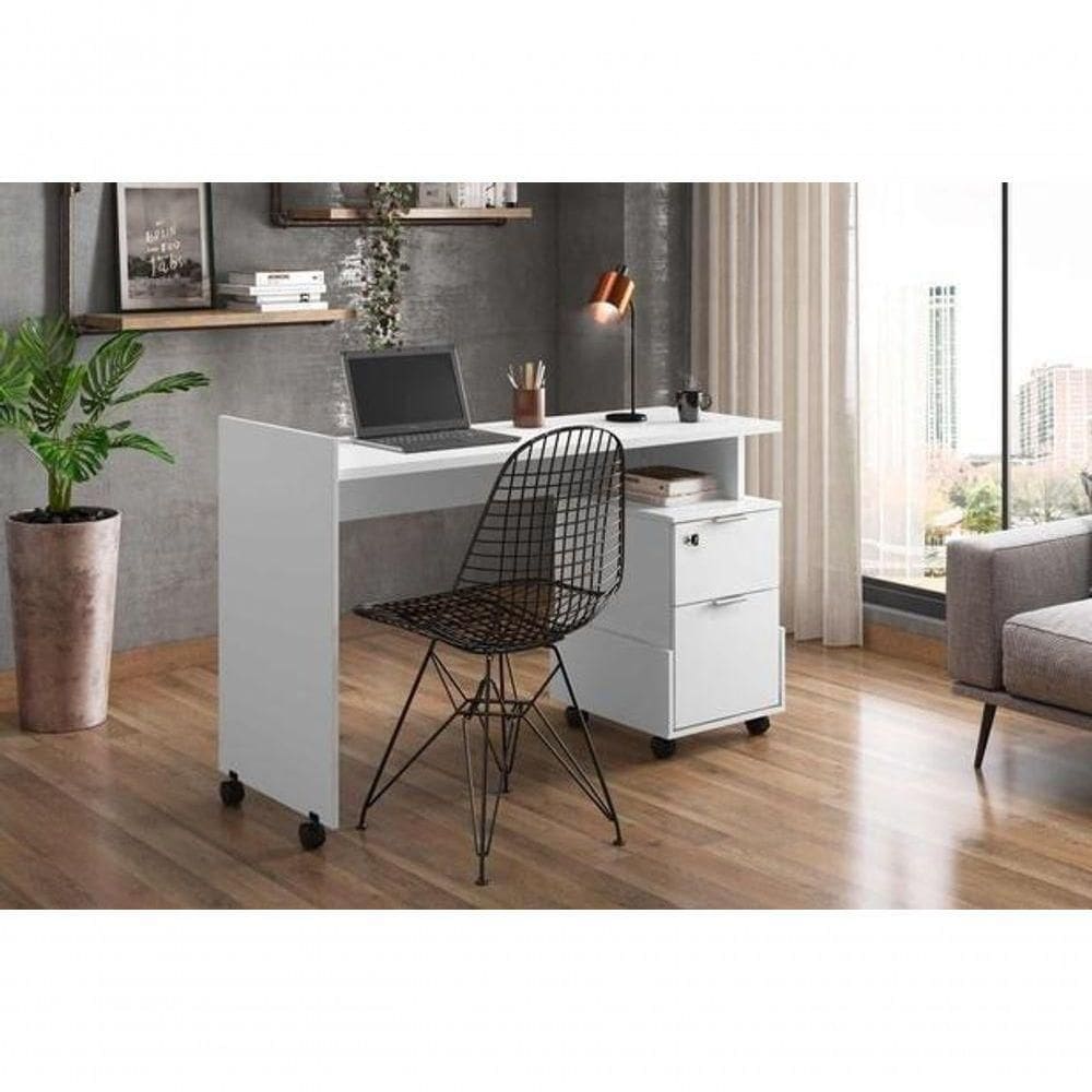 Office Alessa Módulo 1 Branco - Lukaliam