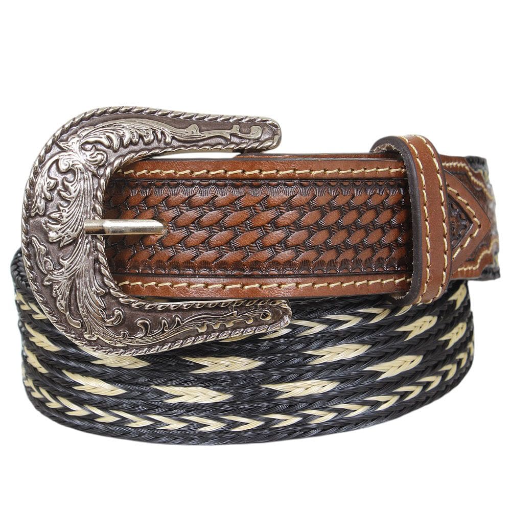 Cinto Country Paul Western Crina Sintética Marrom 37980