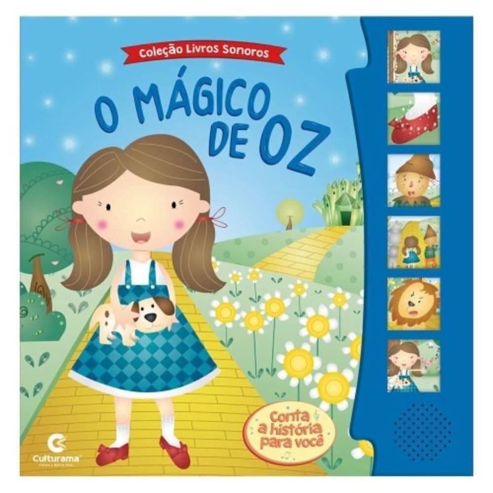 Livro Sonoro O Magico De Oz