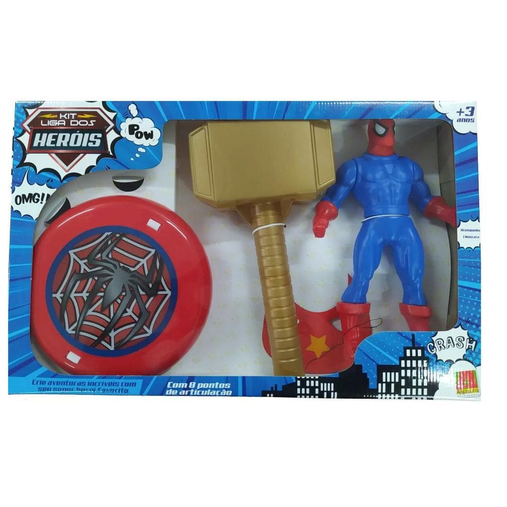 Kit Martelo Homem Aranha - Algazarra