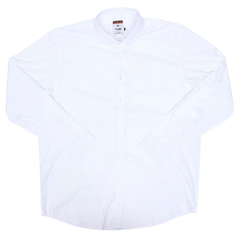 Camisa Masculina Manga Longa Branca TXC 38409