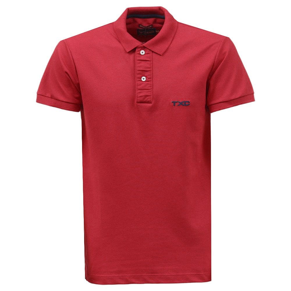 Camisa Gola Polo Masculina Vermelha TXC 38389
