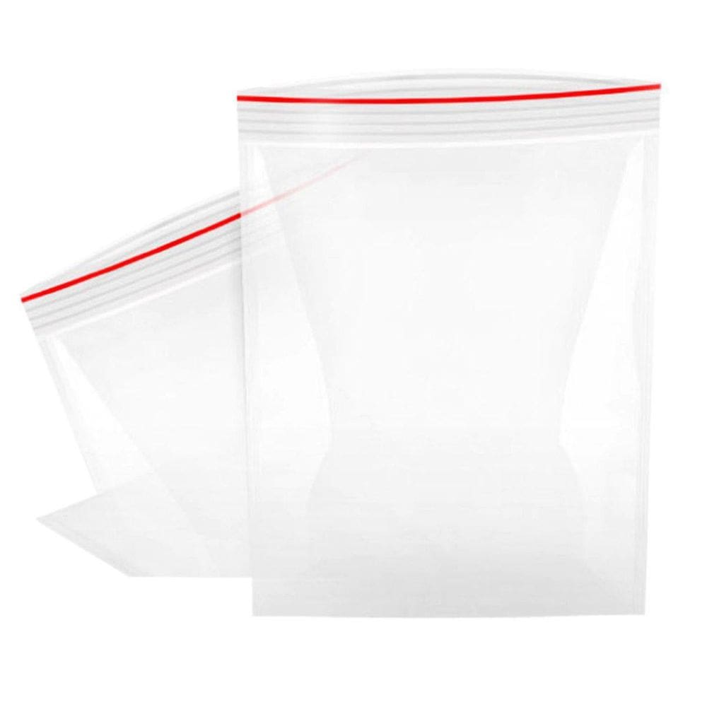 Saco Zip Transparente Nº6 12X17Cm.