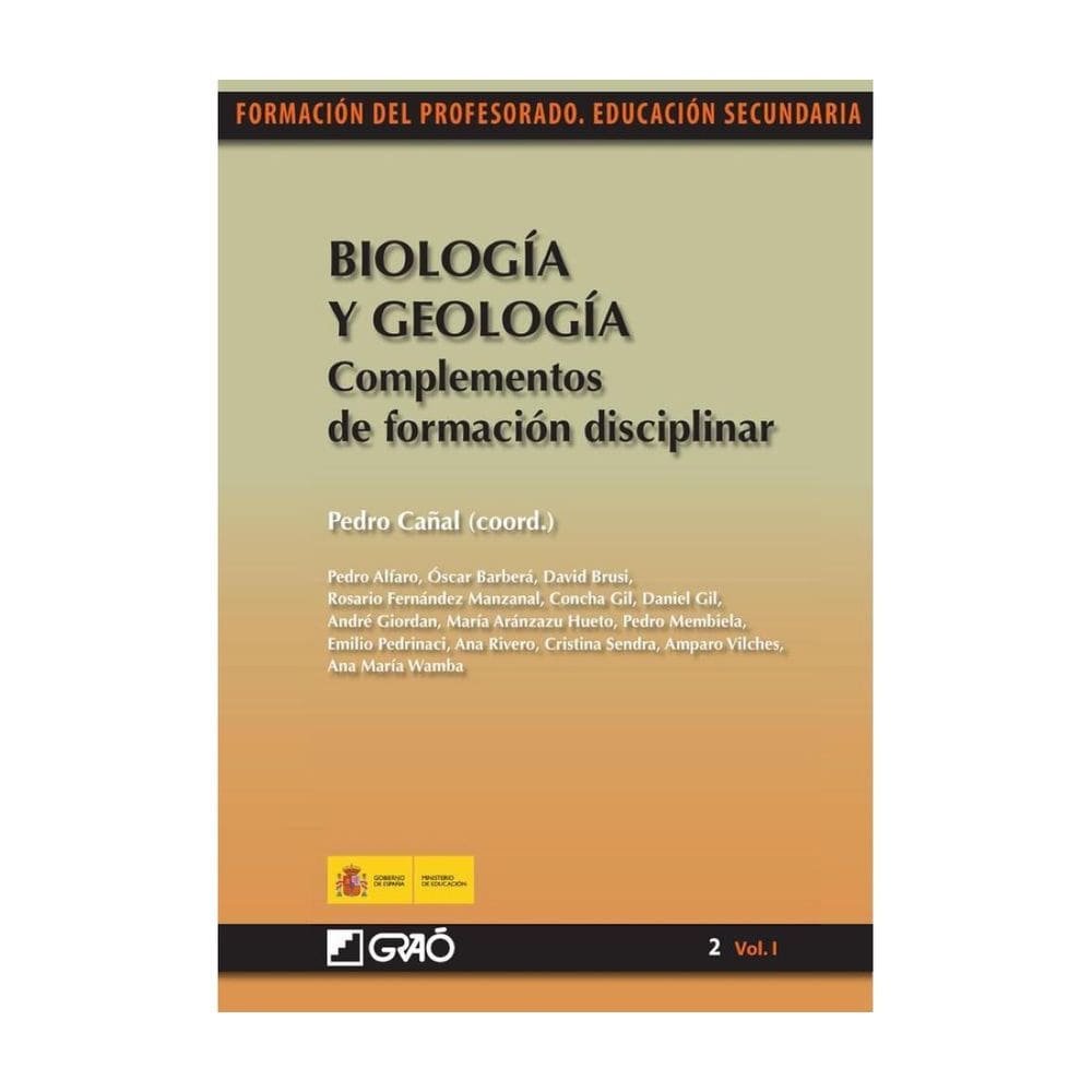Biología y Geología. Complementos de formación disciplinar - Espanhol