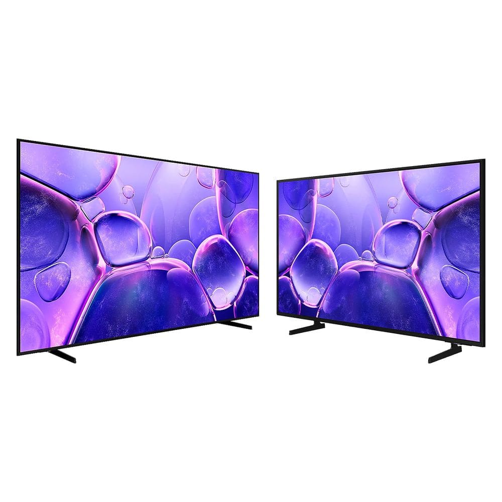 Samsung Smart TV 75" Crystal UHD 4K U8600F 2025 + Samsung Smart TV 50" Crystal UHD 4K U8100F 2025