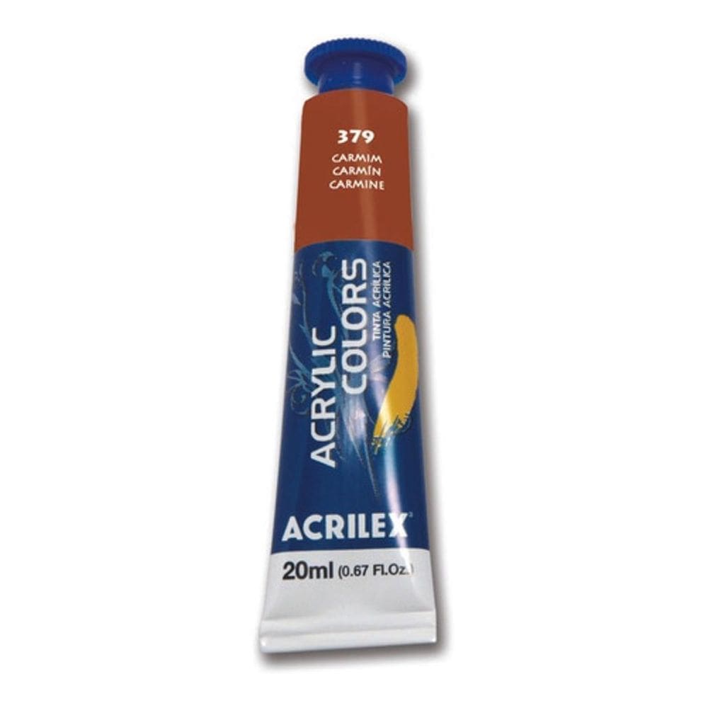 Tinta Profissional - Carmim 20Ml - Acrílica Acrilex