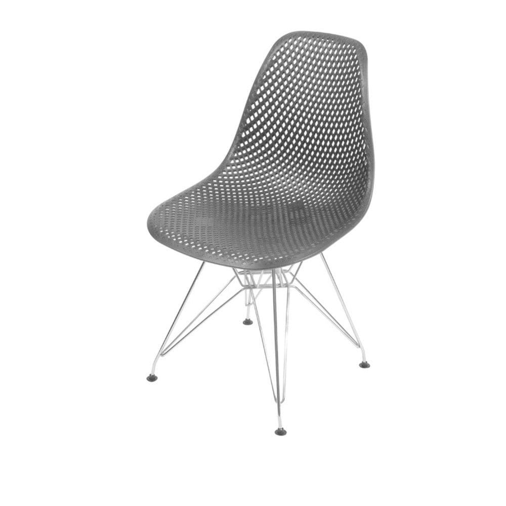 Cadeira OR-1119CR em Polipropileno com Base Cromada OR Design