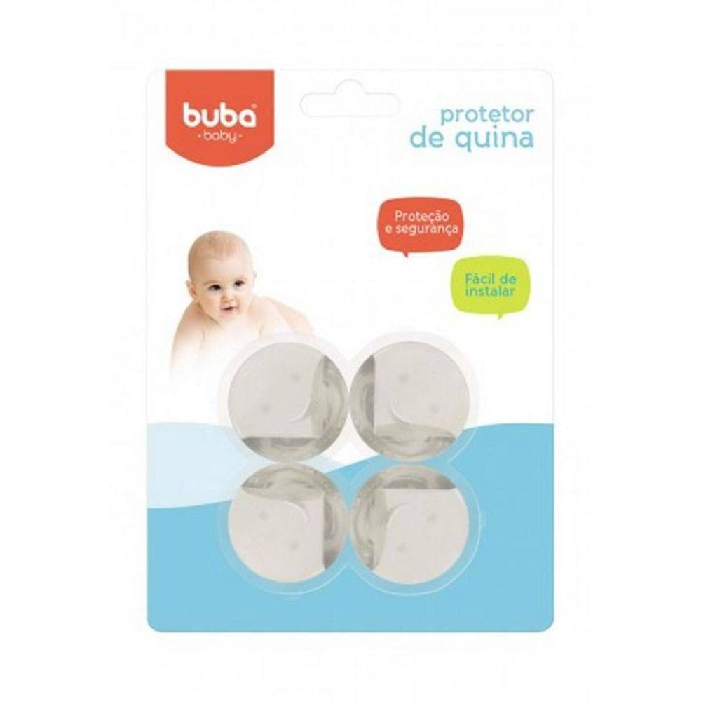Protetor de Quina de mesa 4 unidadesBuba 08340