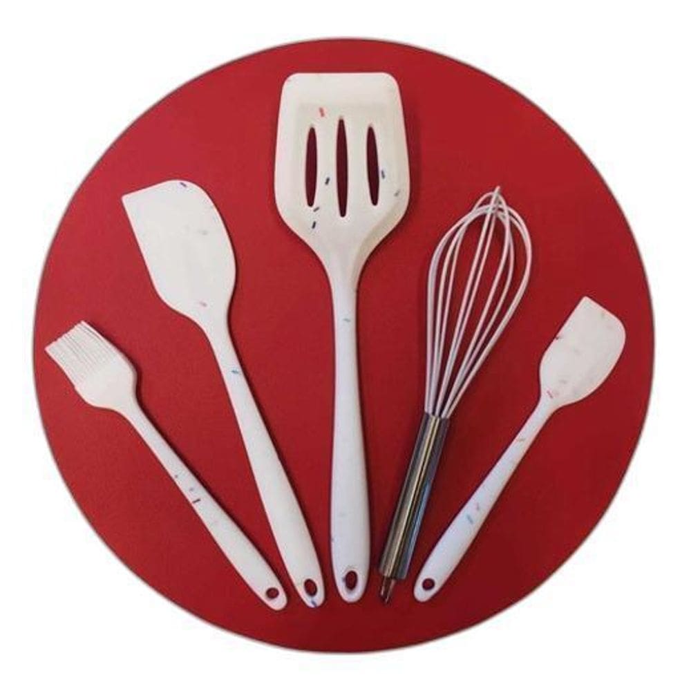 Kit Utensílios De Silicone - 3 Peças - Topchef