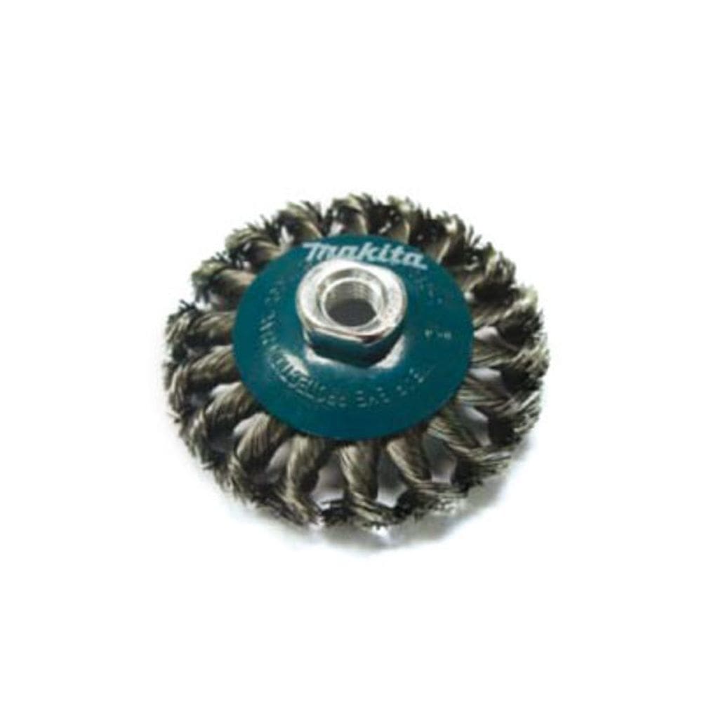 Escova Aço Concava 100Mm M14 Fio Trançado Cx Pap - Makita