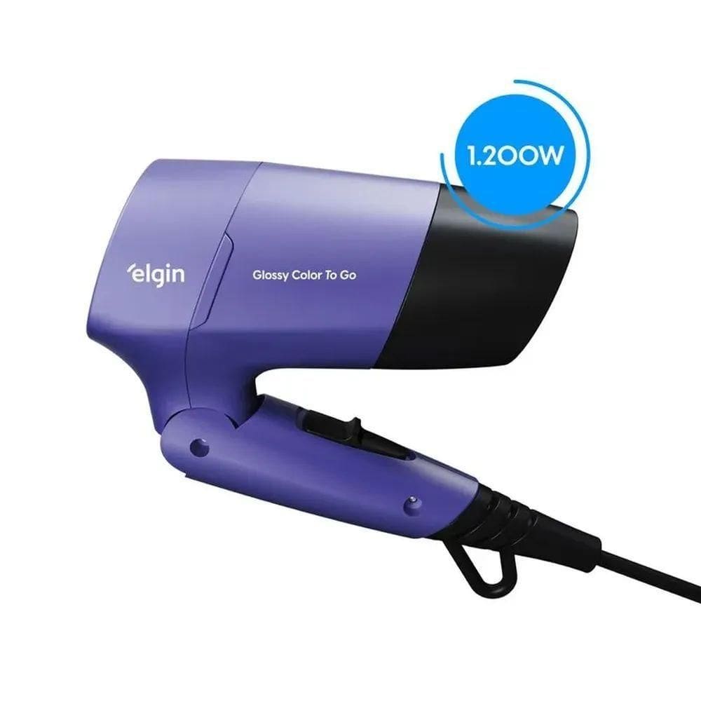 Secador Glossy Color Dobrável 2 Temperaturas 1.200W SECT0 Bivolt