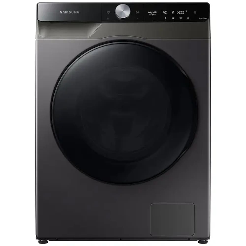 Lava e Seca Samsung WD13T504DBN 13Kg Ecobubble SpaceMax LED 220V Prata