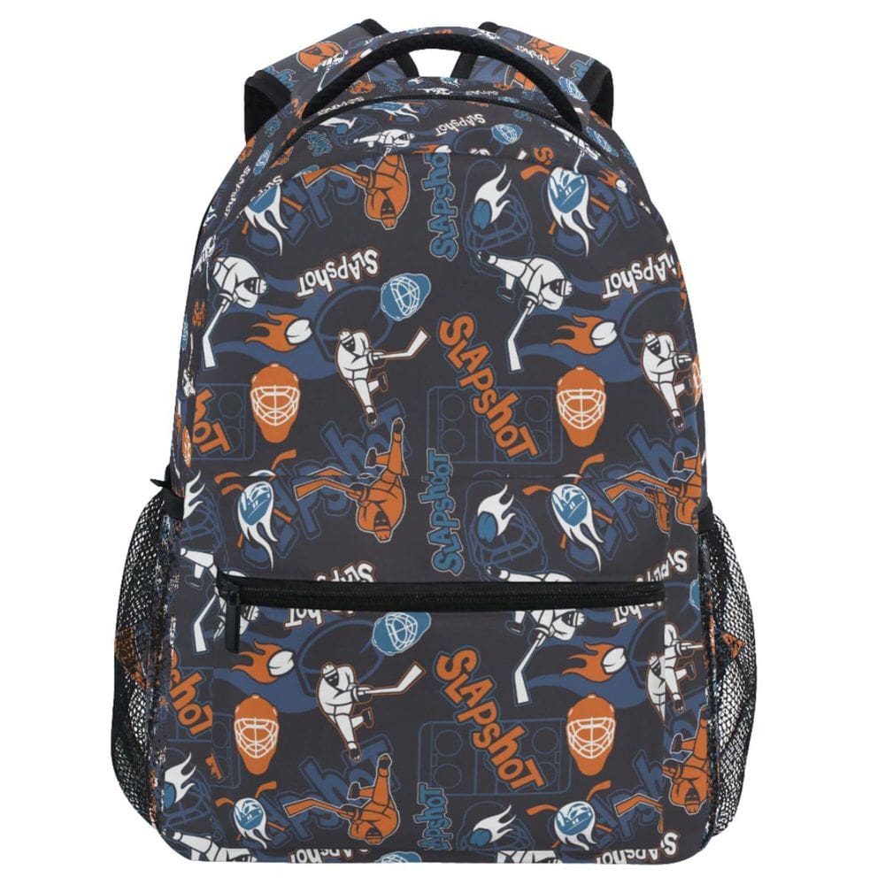 Mochila Wamika Hockey Sports para crianças em idade escolar de 6 a 16 anos