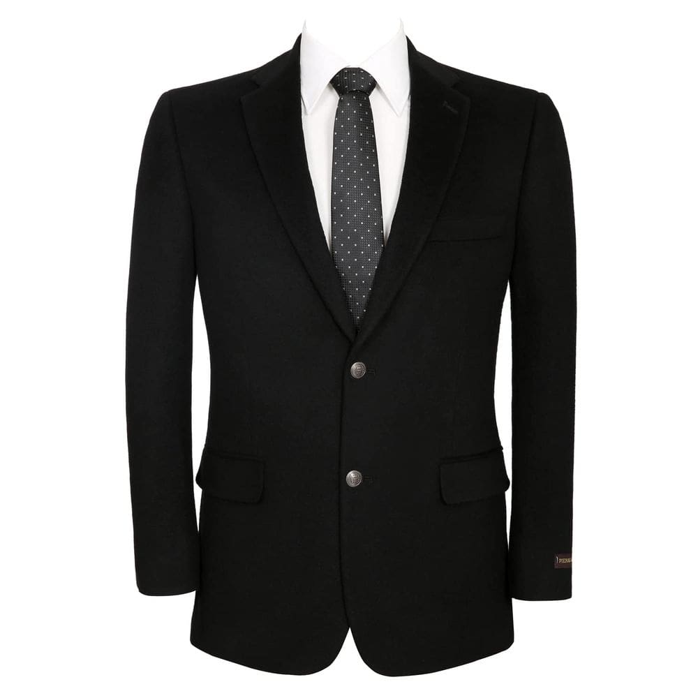 Blazer, casaco esportivo AMY ZHU, mistura de lã, ajuste clássico