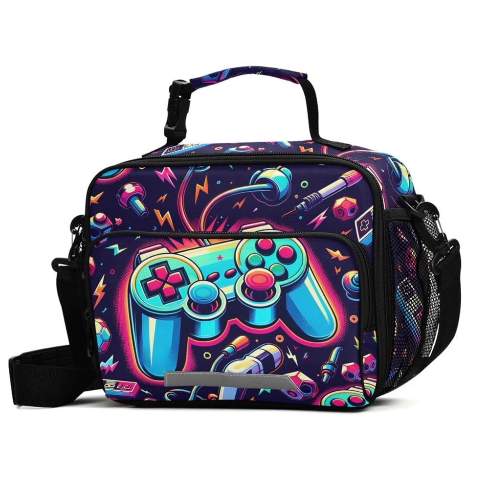 Lancheira isolada, lancheira Bright Game Joystick BOENLE