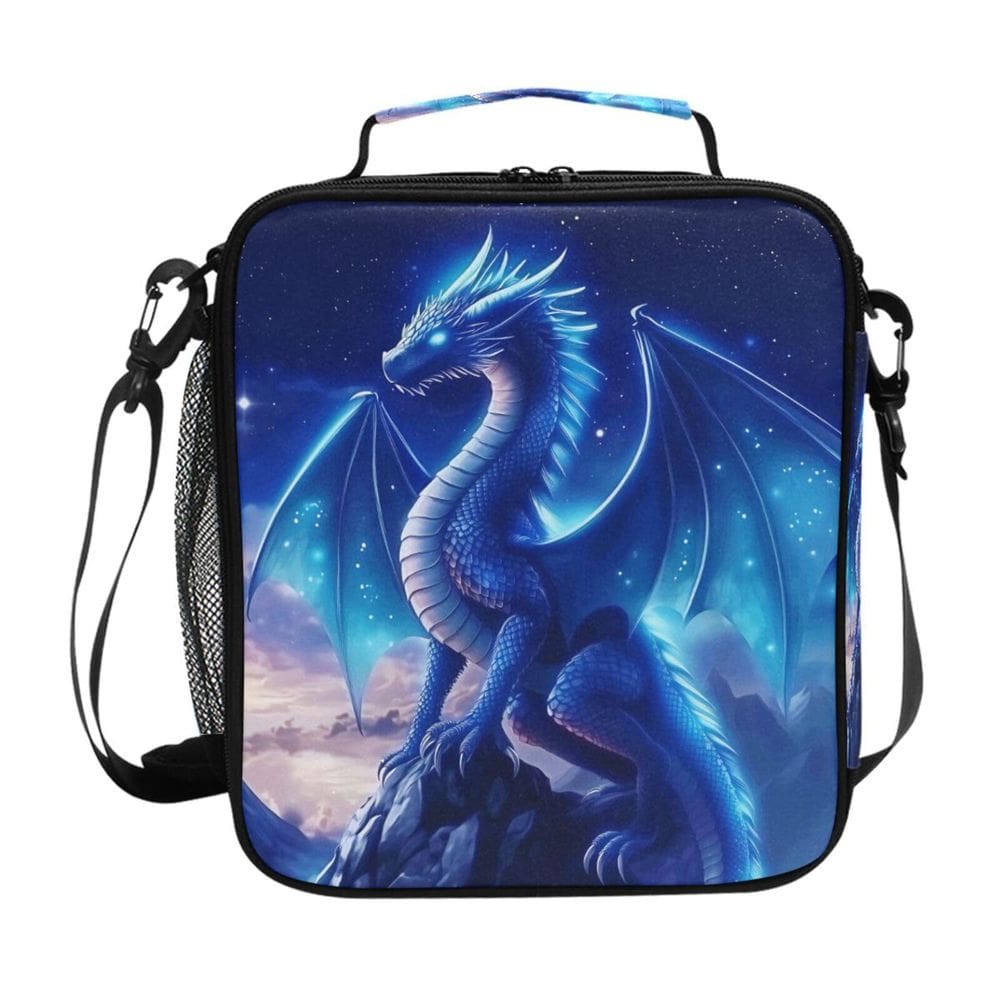 Lancheira WEVIBOFU Blue Dragon Galaxy isolada para crianças