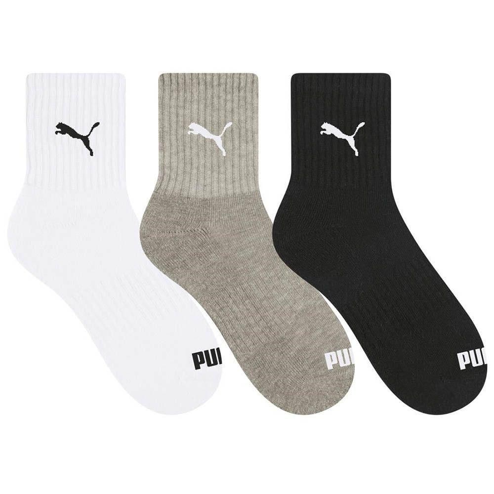 Kit 3 Meias Puma Cano Médio Tamanho 39-43 Mescla