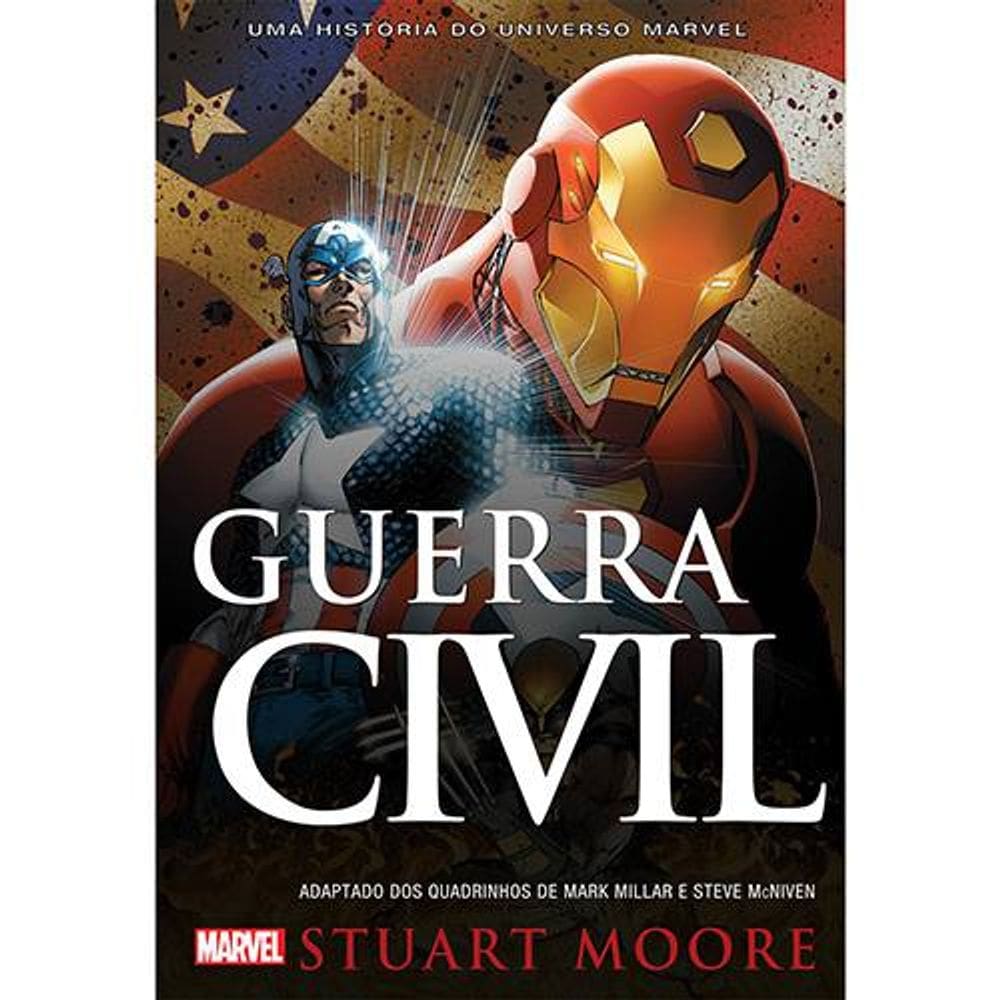 Livro Guerra Civil: Uma História Do Universo Marvel