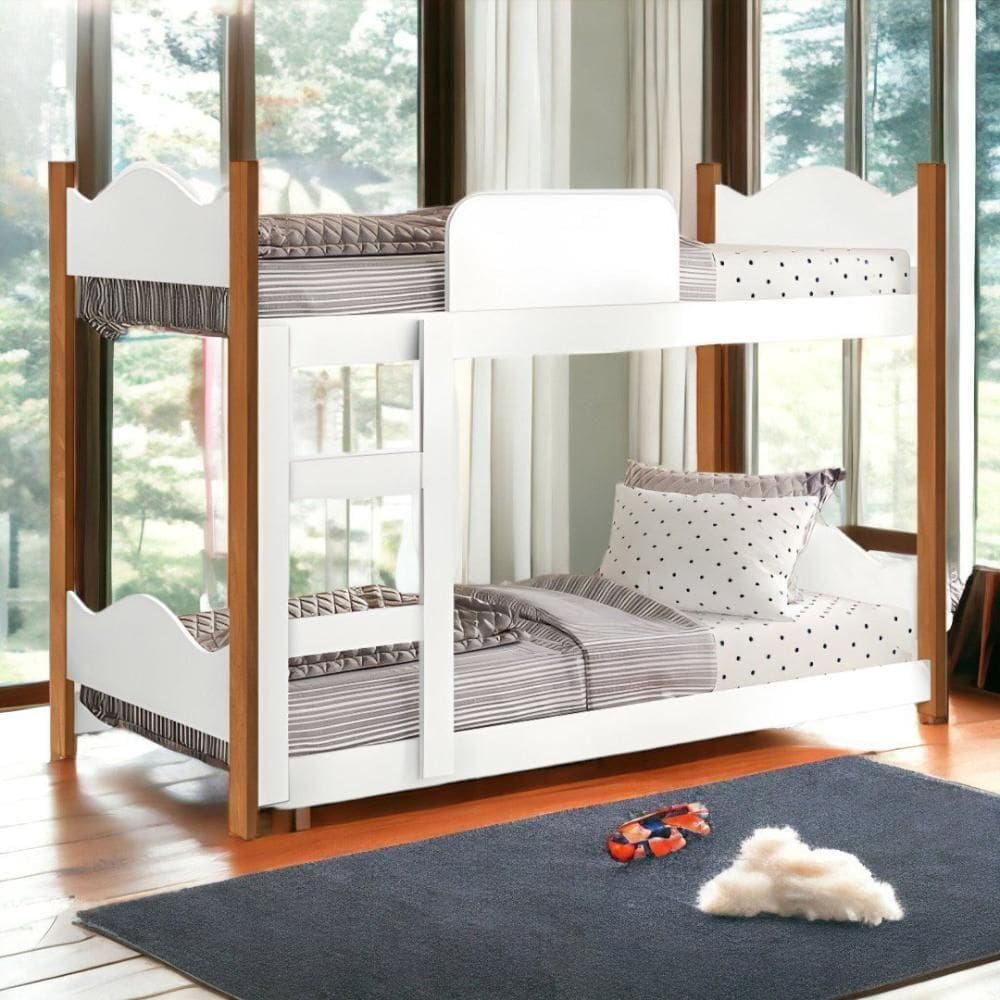 Beliche Infantil Branca E Nature Gabrielli