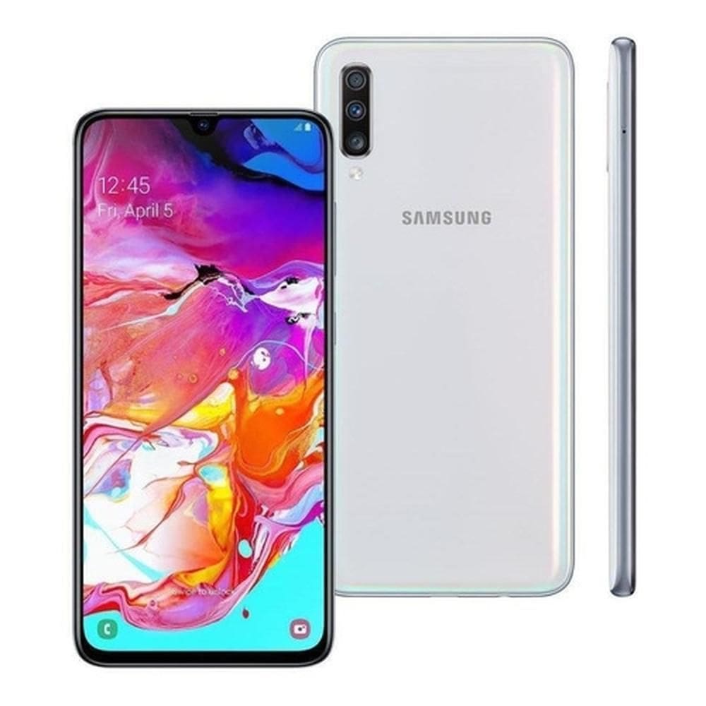 Usado: Samsung A70 128 GB Branco - Excelente