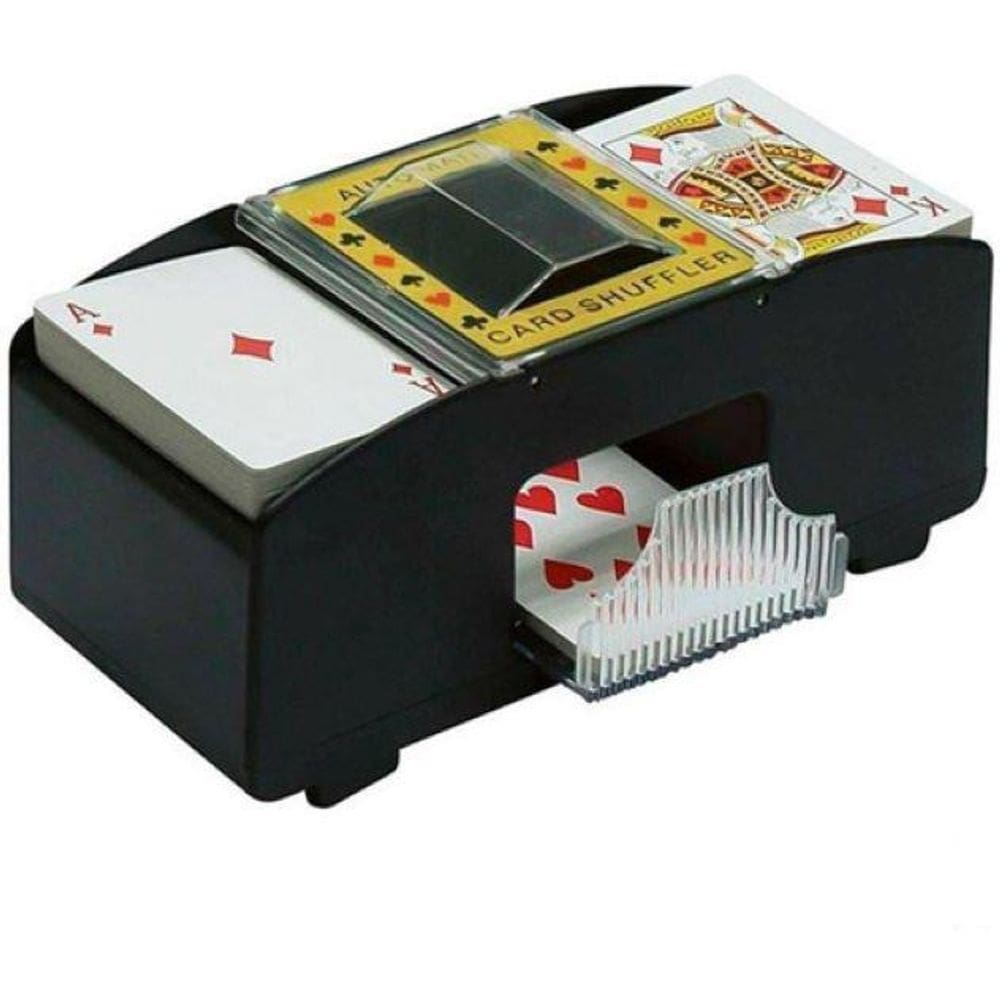 Misturador Automático de Cartas 2 Decks - Prático