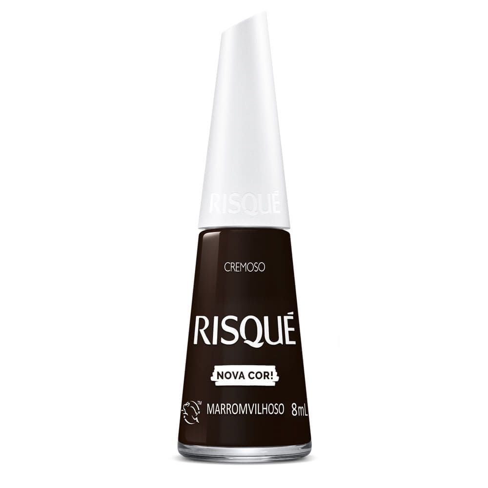 Esmalte Risqué Nova Cor Cremoso Cor Marromvilhoso 8ml
