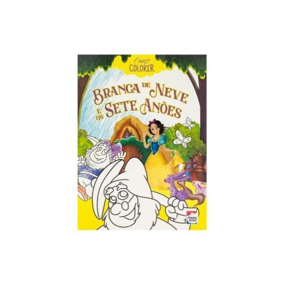Branca De Neve E Os Sete Anões - Clássicos Para Colorir