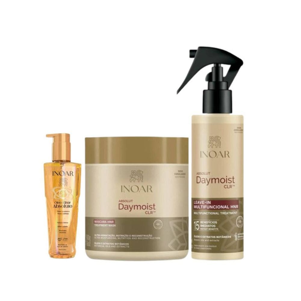 Inoar Kit Daymoist Tratamento 3 produtos