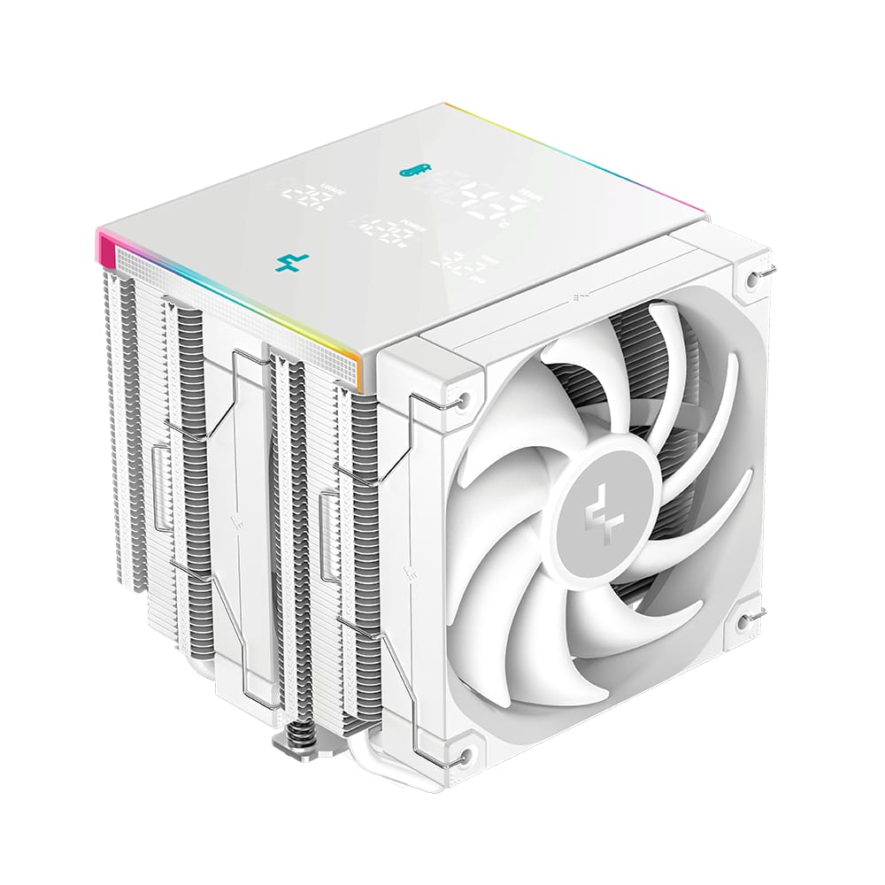 Cooler Para Processador Deepcool AK620 Digital Pro Com Display Branco