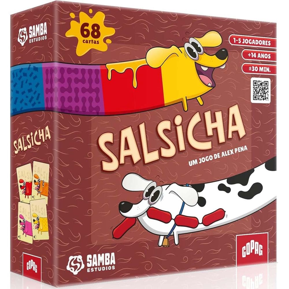 Jogo Cartas Salsicha Copag 68 Cartas Carteado Moderno
