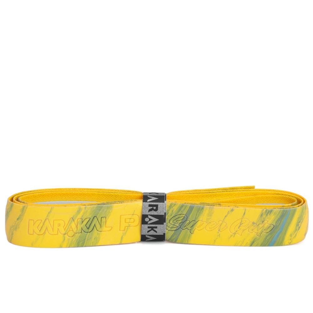 Cushion Grip Karakal PU Super Grip Mult Rajado - Amarelo e Verde Escuro