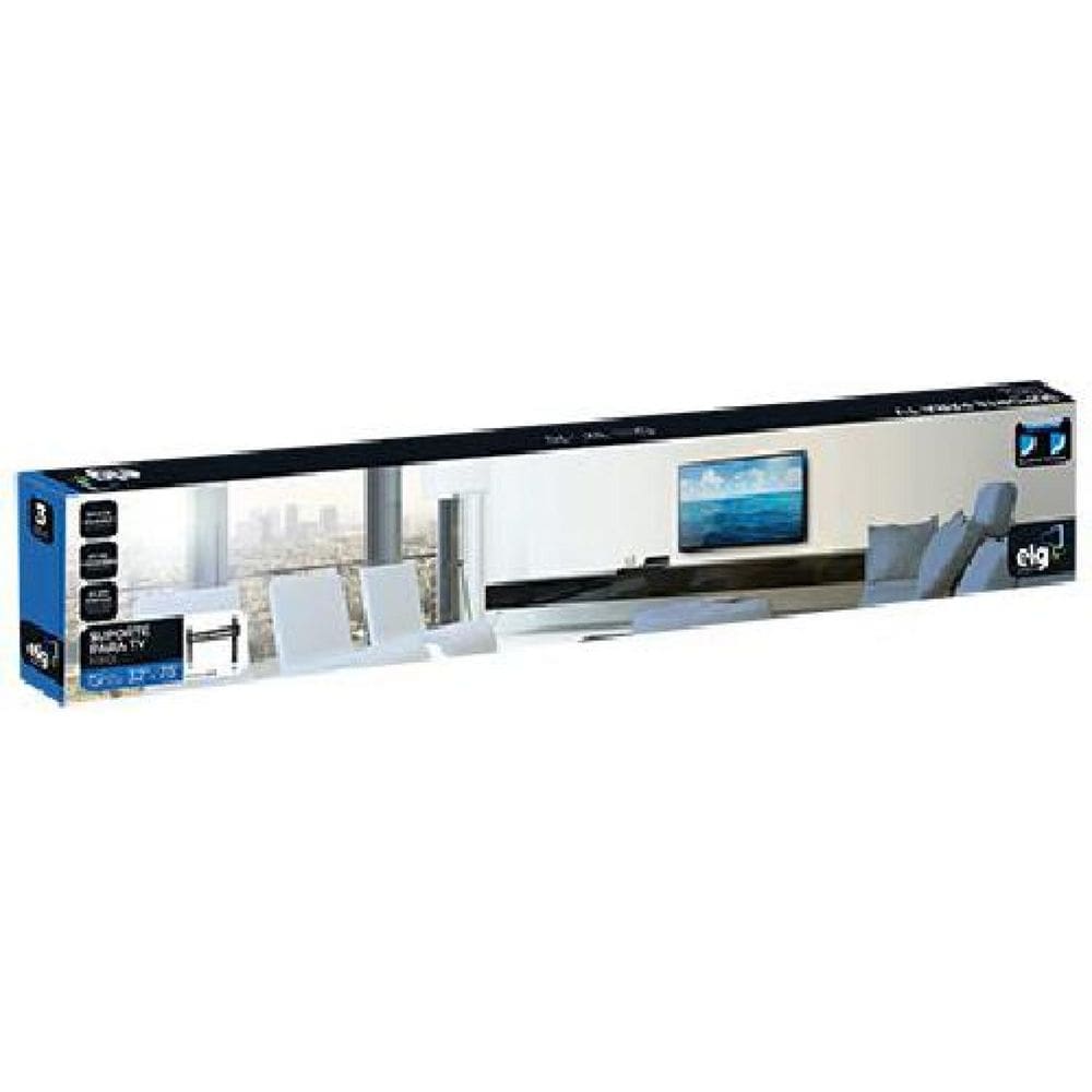 Suporte de Parede Fixo p/ TVs de 32-75 E600 Preto - ELG