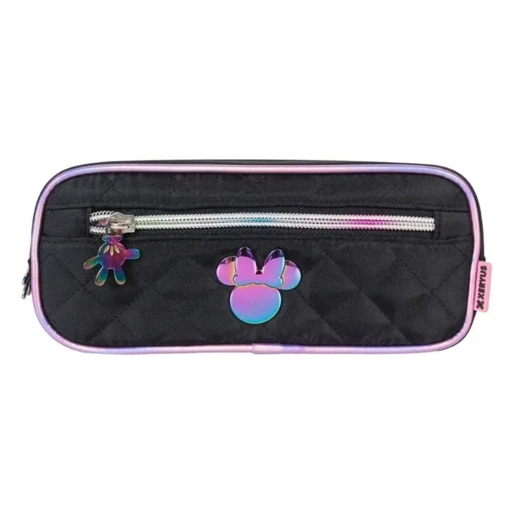 Estojo Xeryus Minnie Preto E Lilas T05 14251