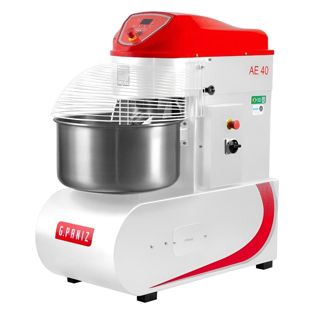 Amassadeira Espiral Ae-40l G2 40Kg 2 Vel Epoxi 220V Trifasico - Gpaniz