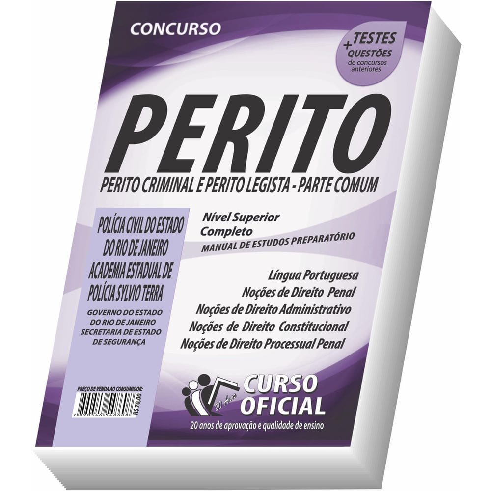 Apostila Pc-Rj Perito Criminal E Perito Legista Parte Comum