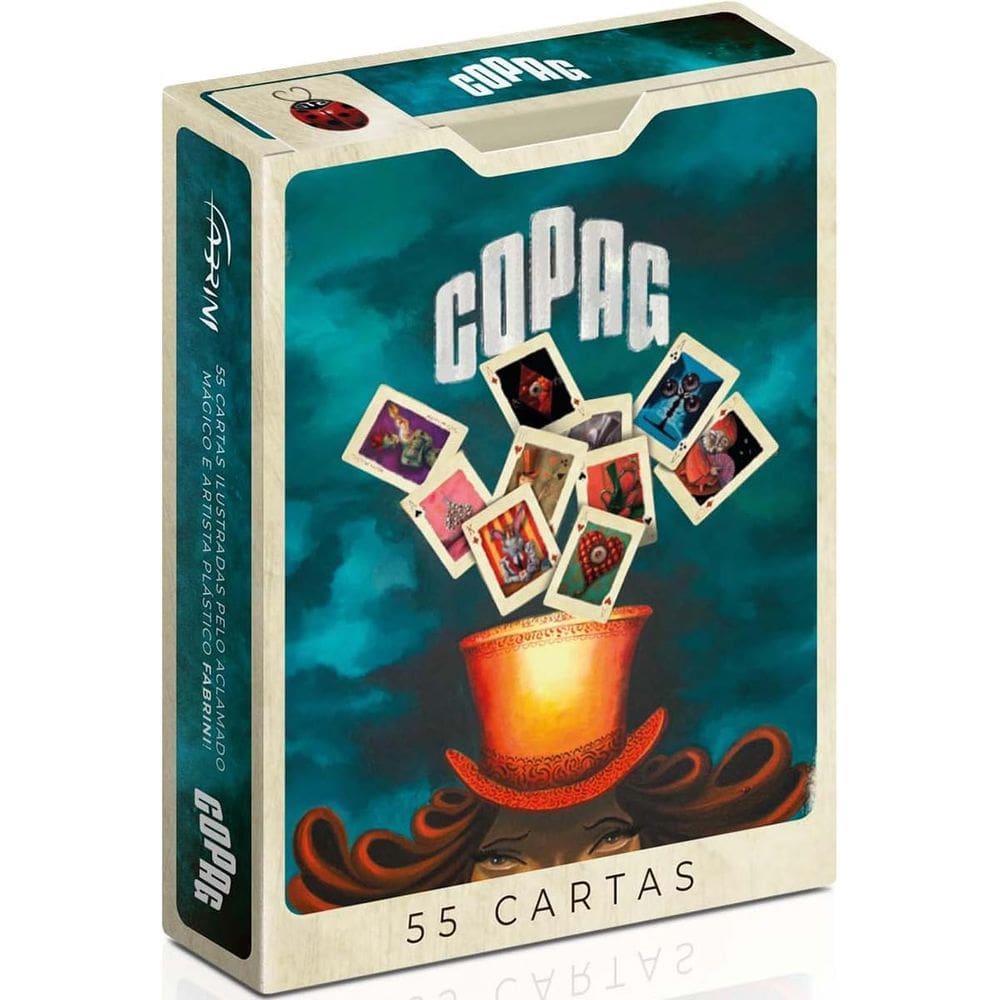 Baralho De Cartas Fabrini Copag 55 Cartas P/ Magica Jogos