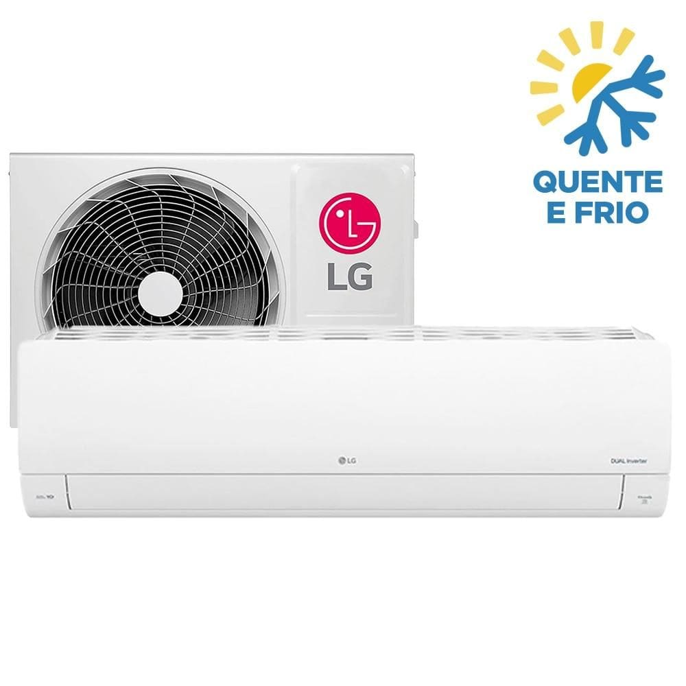 Ar Condicionado Dual Inverter 12 000 Btus LG, Quente Frio 220 Volts