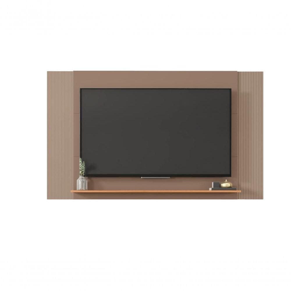 Painel Para Tv Até 65 Polegadas 3 Em 1 Jace Cinza